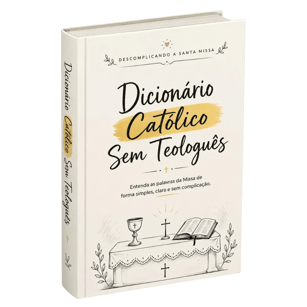 Capa do bônus 3: Dicionário Católico Sem Teologuês