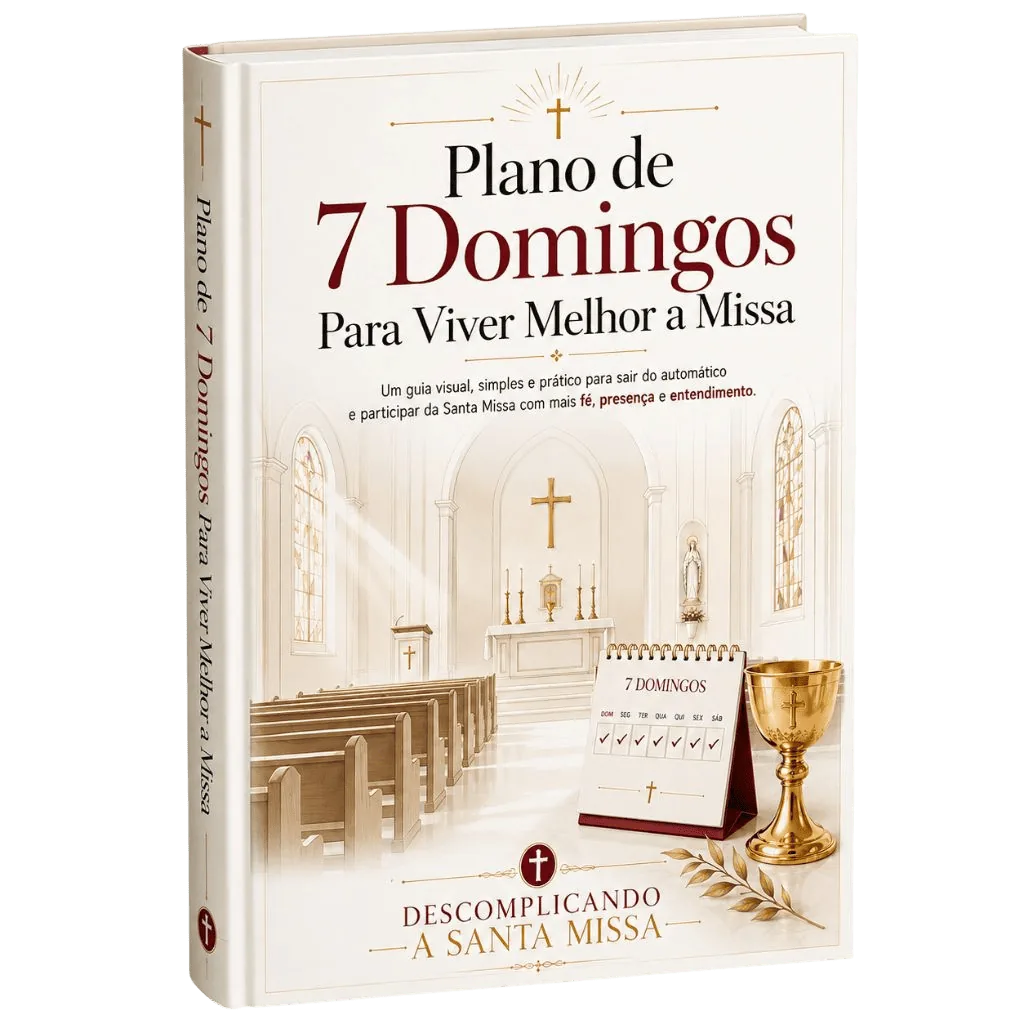 Capa do bônus 6: Plano de 7 Domingos Para Viver Melhor a Missa