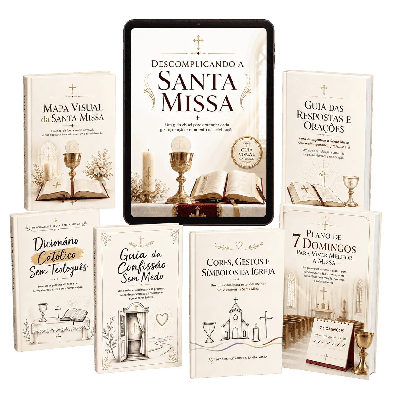 Kit Descomplicando a Santa Missa com 6 bônus